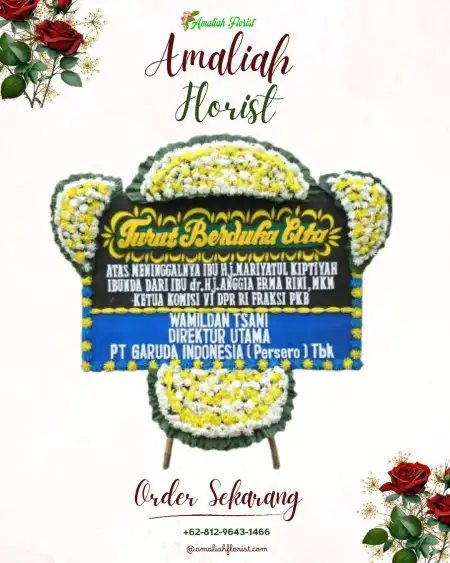 Papan Bunga Duka Sidoklumpuk